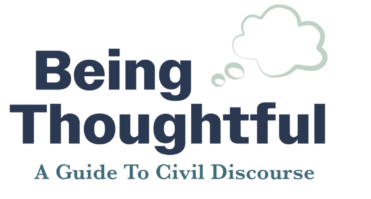 Logo for the Being thoughtful process